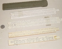 Slide Rules various 2